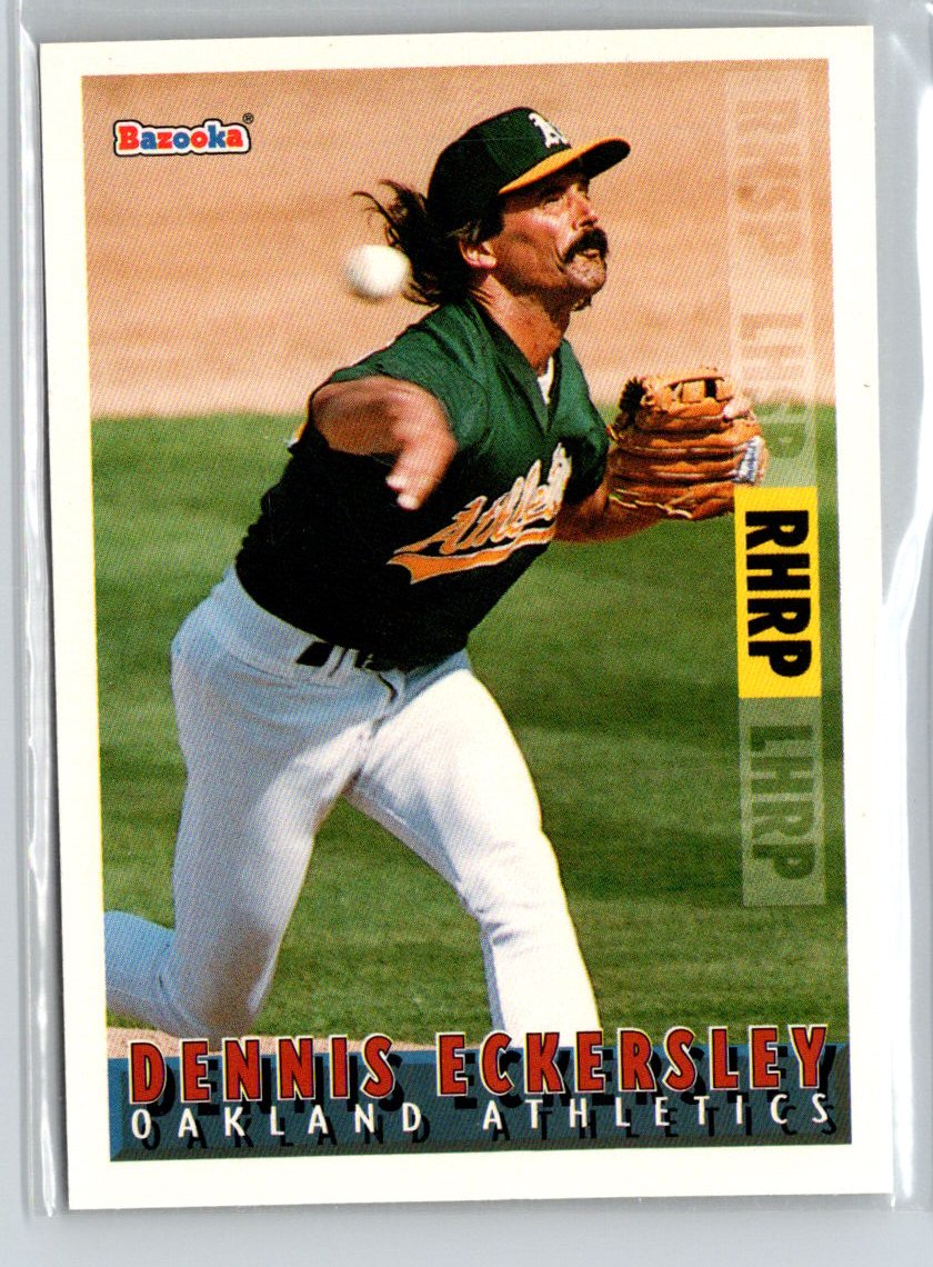 1995 Bazooka #21 Dennis Eckersley V40