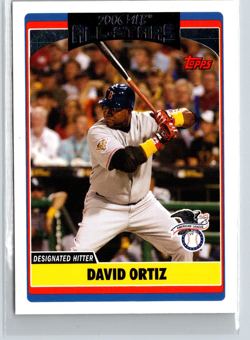 2006 Topps Updates & Highlights #UH221 David Ortiz V40