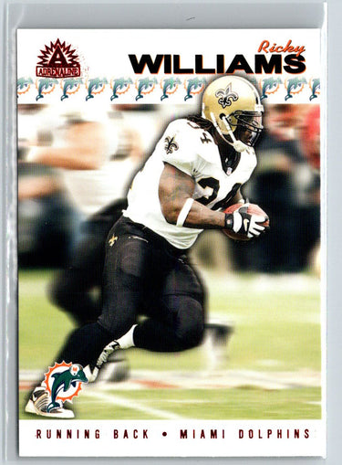 2002 Pacific Adrenaline #153 Ricky Williams Red V40