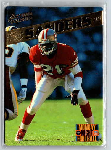 1995 Action Packed Monday Night Football #36 Deion Sanders V40