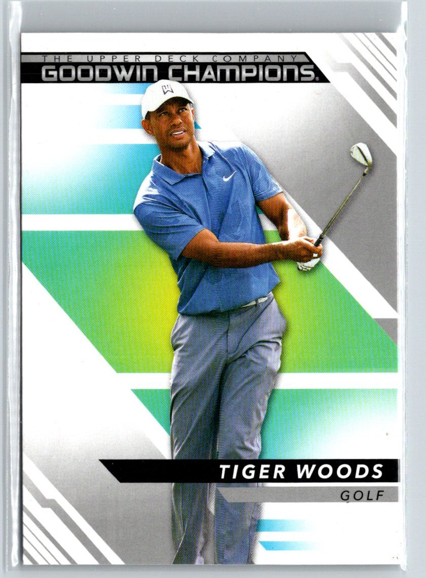 2022 Upper Deck Goodwin Champions #25 Tiger Woods V42
