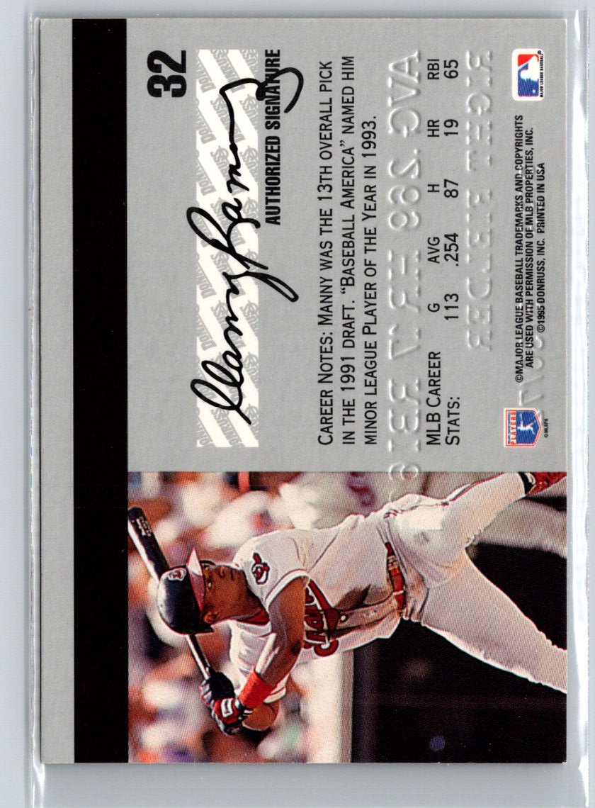 1995 Studio #32 Manny Ramirez V42