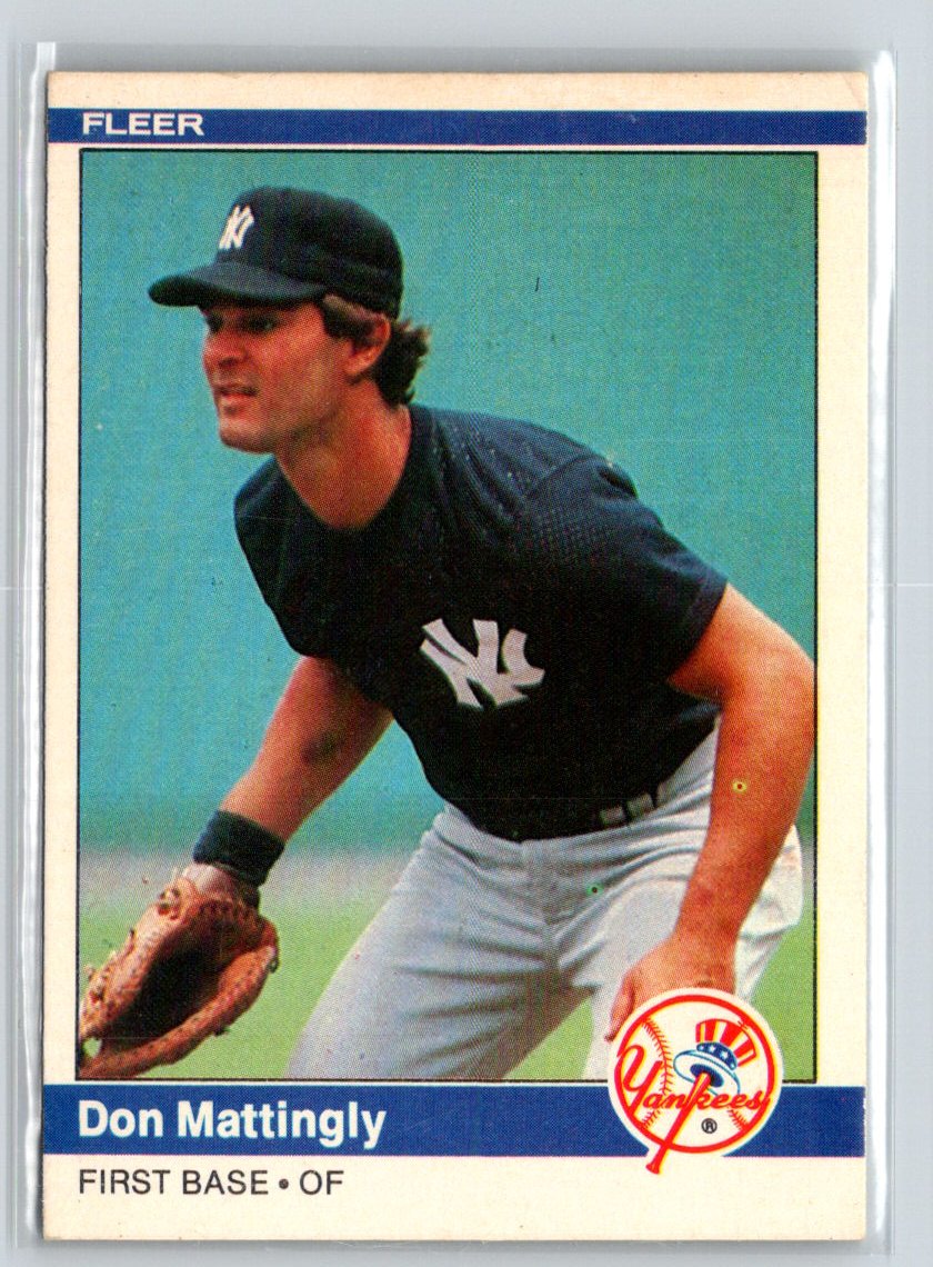 1984 Fleer #131 Don Mattingly V43