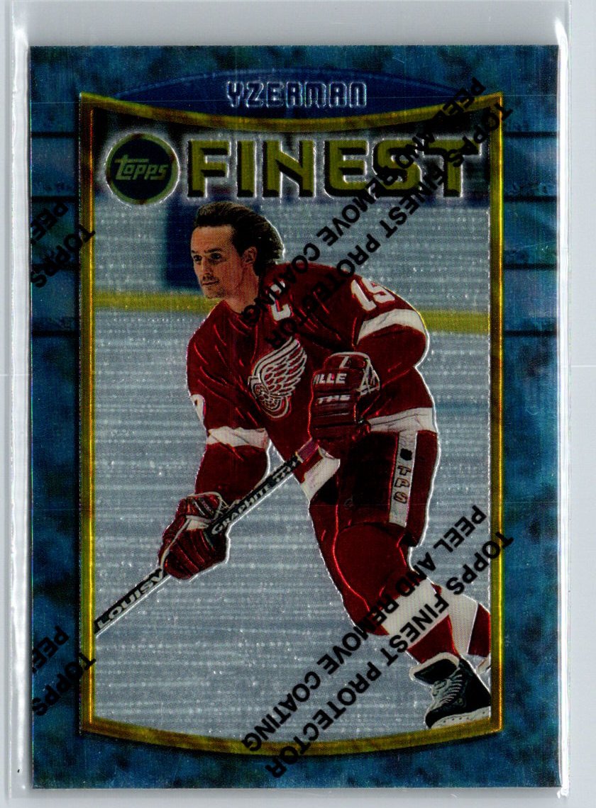 1994-95 Finest #84 Steve Yzerman Super Team Winners V43