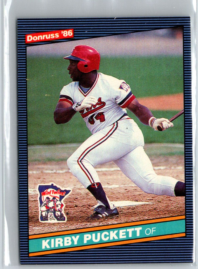 1986 Leaf #69 Kirby Puckett V43