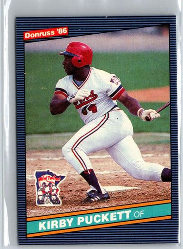 1986 Leaf #69 Kirby Puckett V43