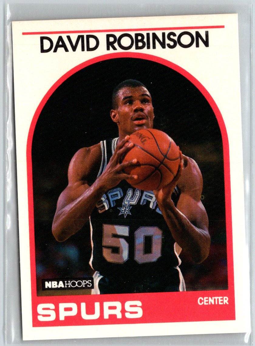 1989-90 Hoops #310 David Robinson V44