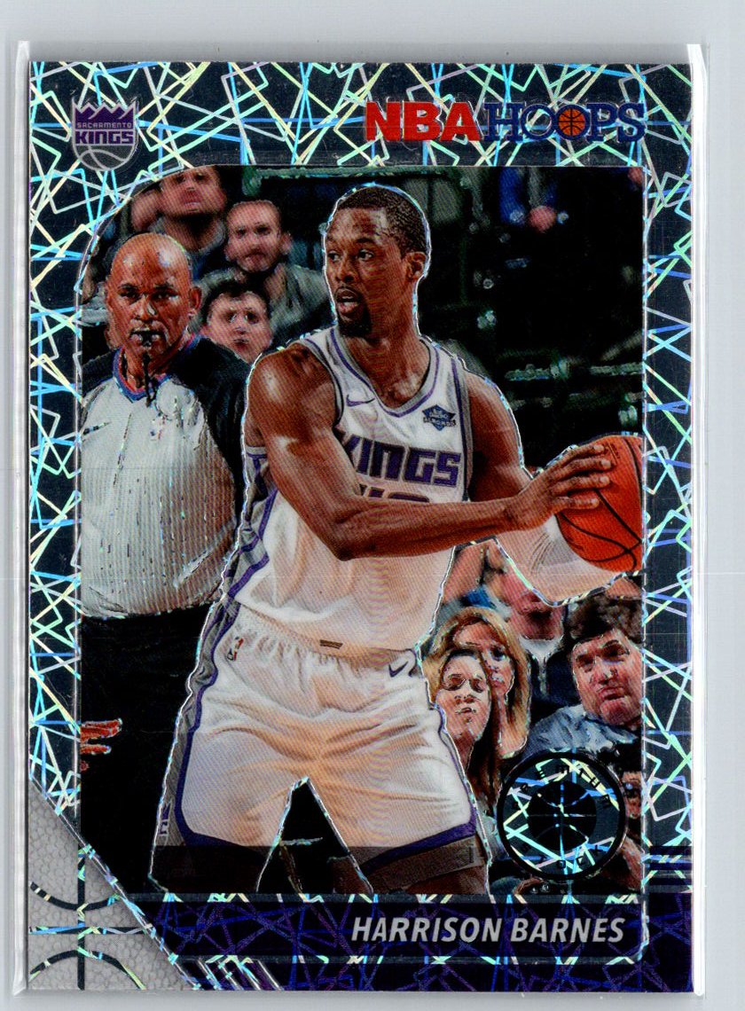 2019-20 Hoops Premium Stock #280 Harrison Barnes Prizms Silver Laser V44