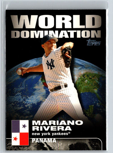 2007 Topps #WD9 Mariano Rivera World Domination V44