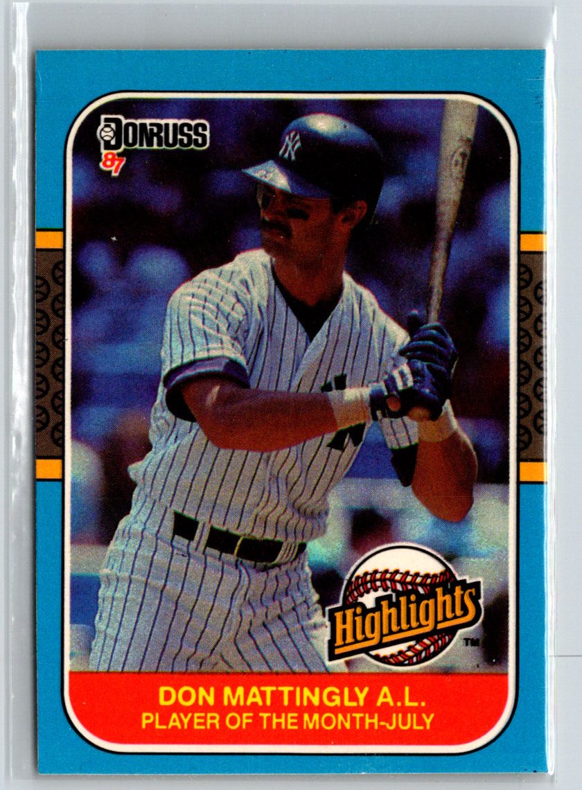1987 Donruss Highlights #23 Don Mattingly V45