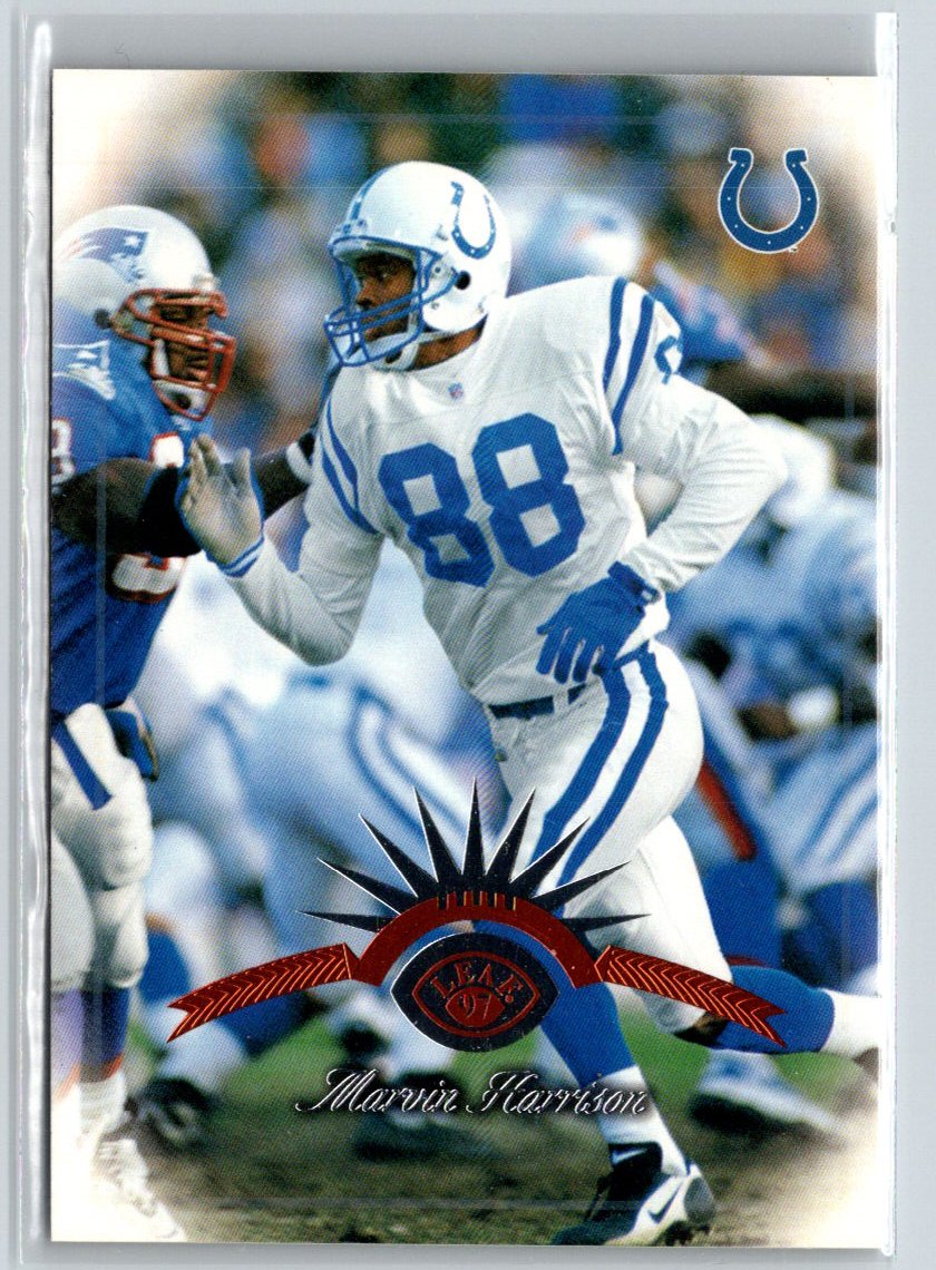 1997 Leaf #142 Marvin Harrison V45