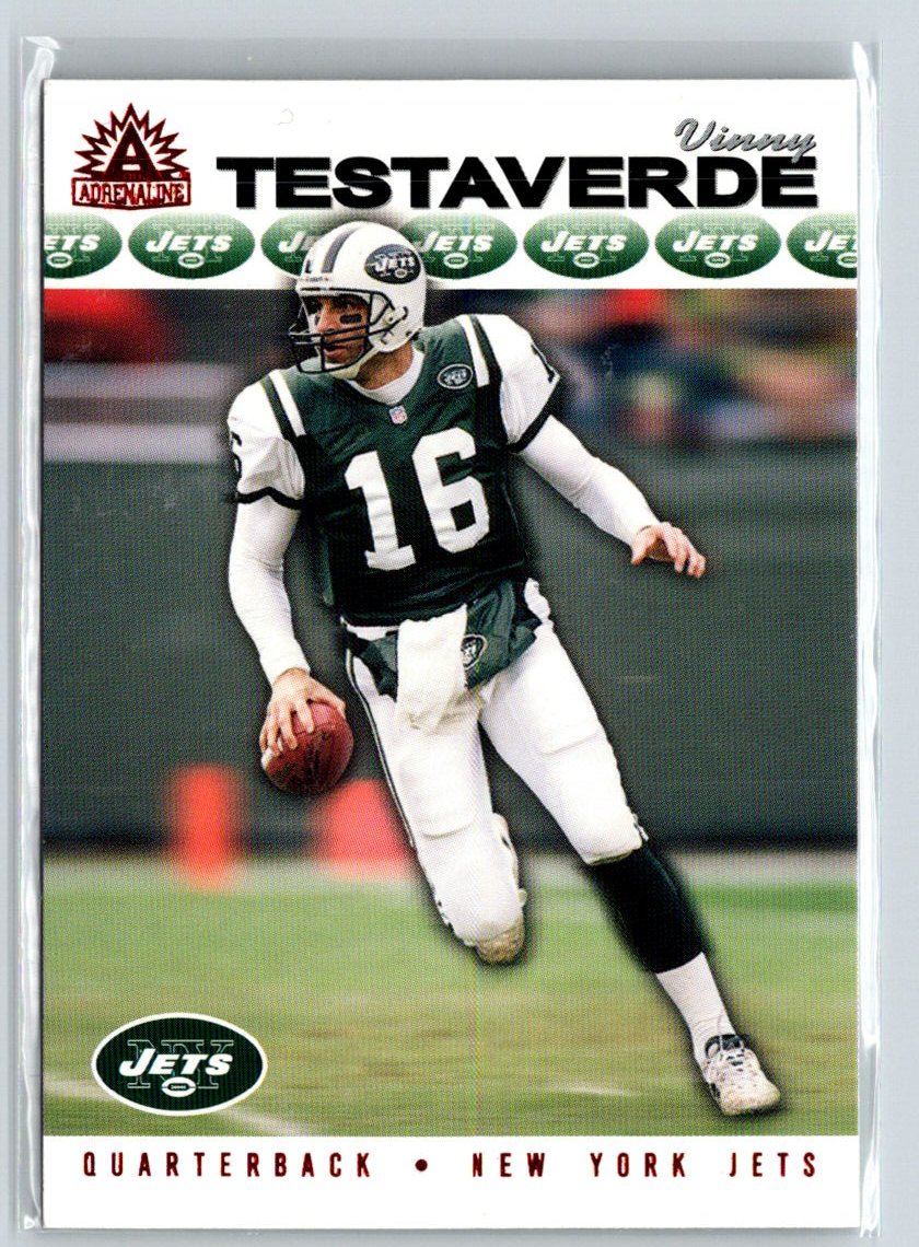 2002 Pacific Adrenaline #197 Vinny Testaverde V45