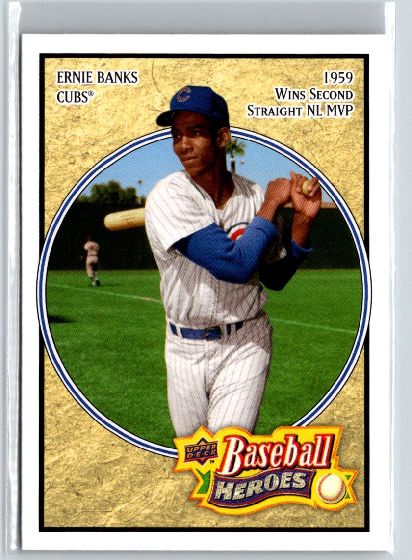 2008 Upper Deck Baseball Heroes #41 Ernie Banks V45