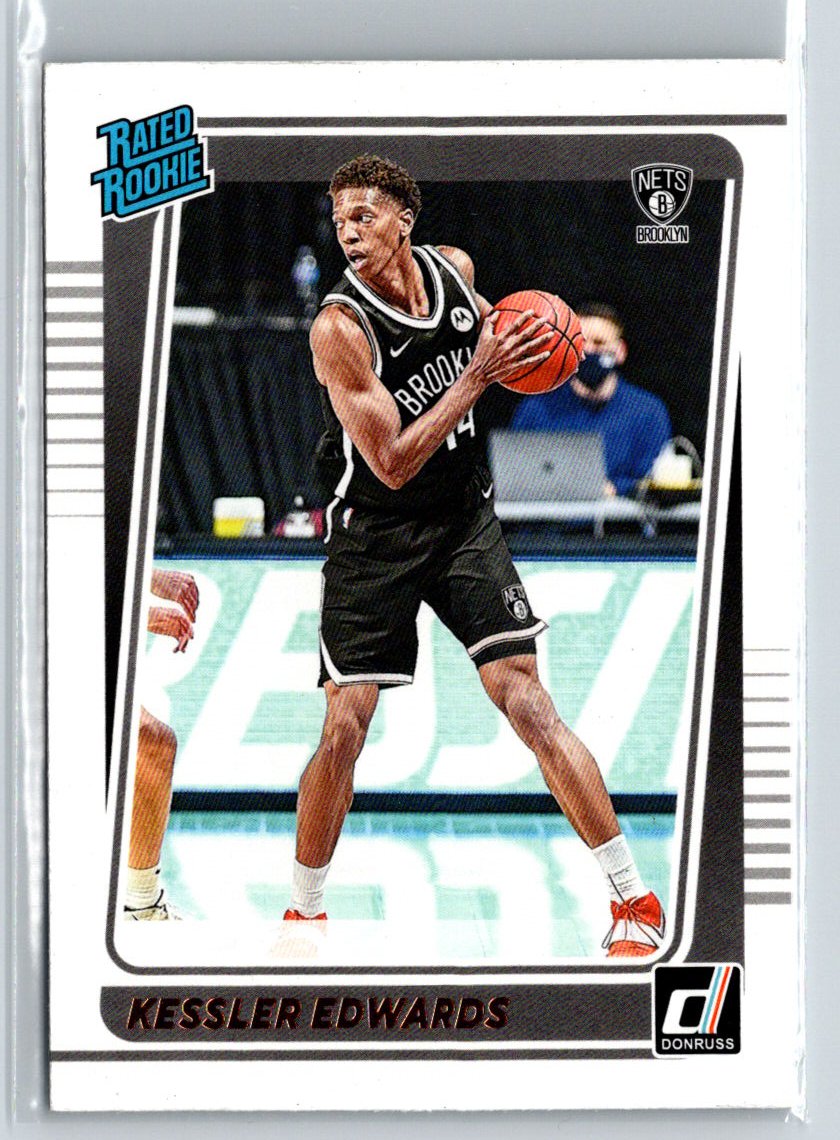 2021-22 Donruss #204 Kessler Edwards V46