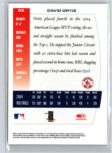 2005 Donruss Team Heroes #55 David Ortiz V46