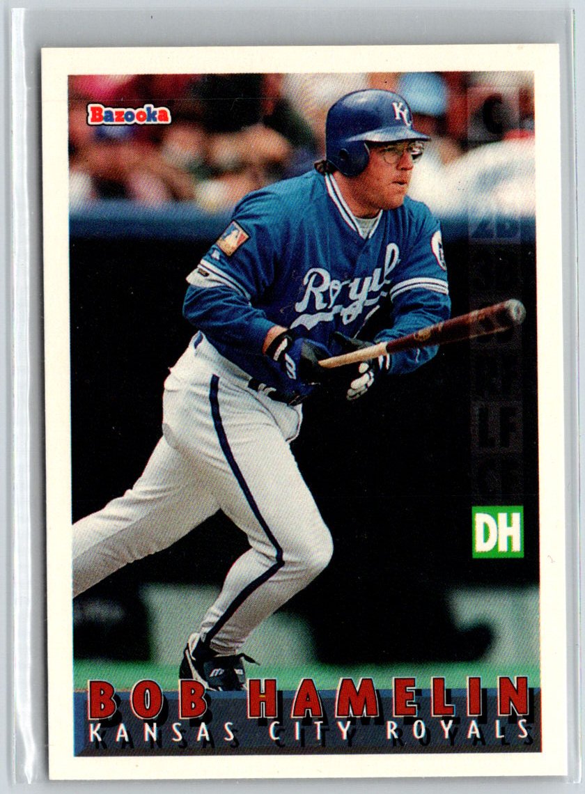 1995 Bazooka #46 Bob Hamelin V46