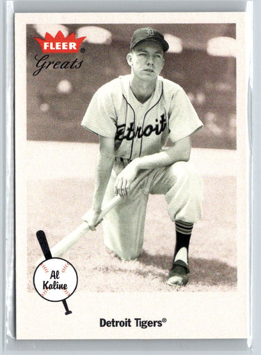 2002 Fleer Greats of the Game #67 Al Kaline V47
