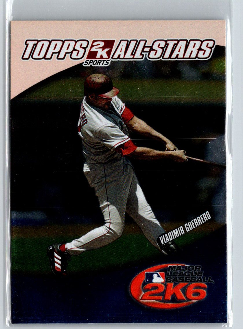 2006 Topps #7 Vladimir Guerrero 2K All-Stars V47