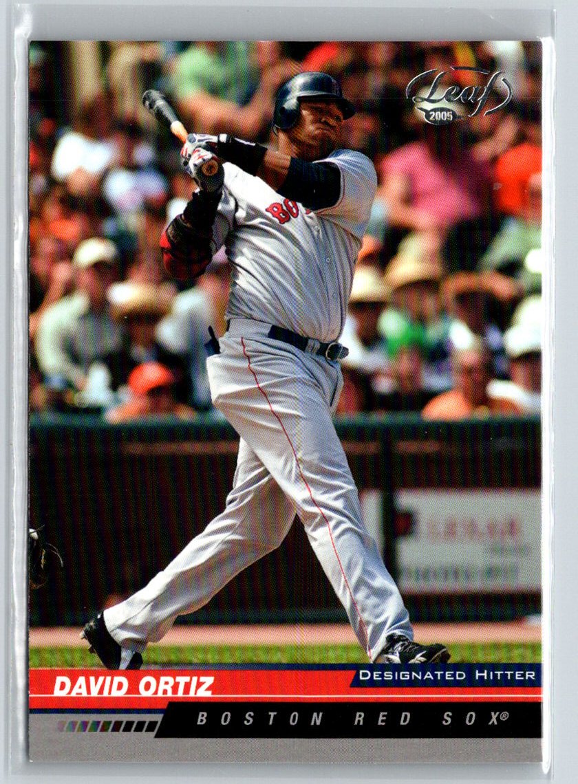 2005 Leaf #31 David Ortiz V47