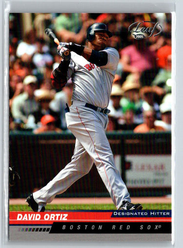 2005 Leaf #31 David Ortiz V47