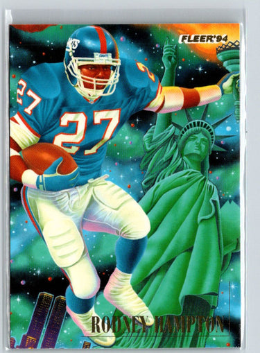 1994 Fleer #1 Rodney Hampton Pro-Visions V47
