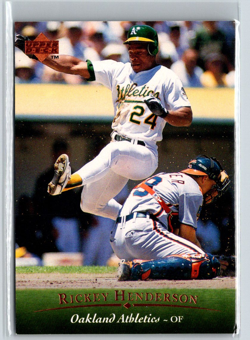 1995 Upper Deck #30 Rickey Henderson V48