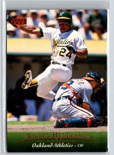 1995 Upper Deck #30 Rickey Henderson V48