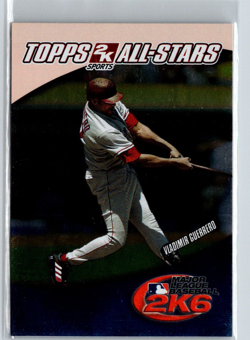 2006 Topps #7 Vladimir Guerrero 2K All-Stars V48