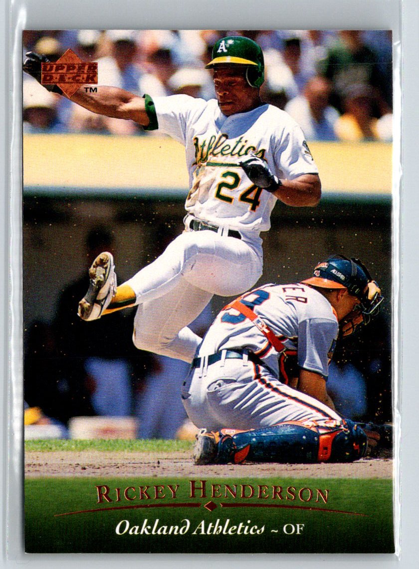1995 Upper Deck #30 Rickey Henderson V49