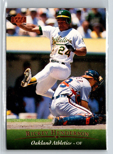 1995 Upper Deck #30 Rickey Henderson V49