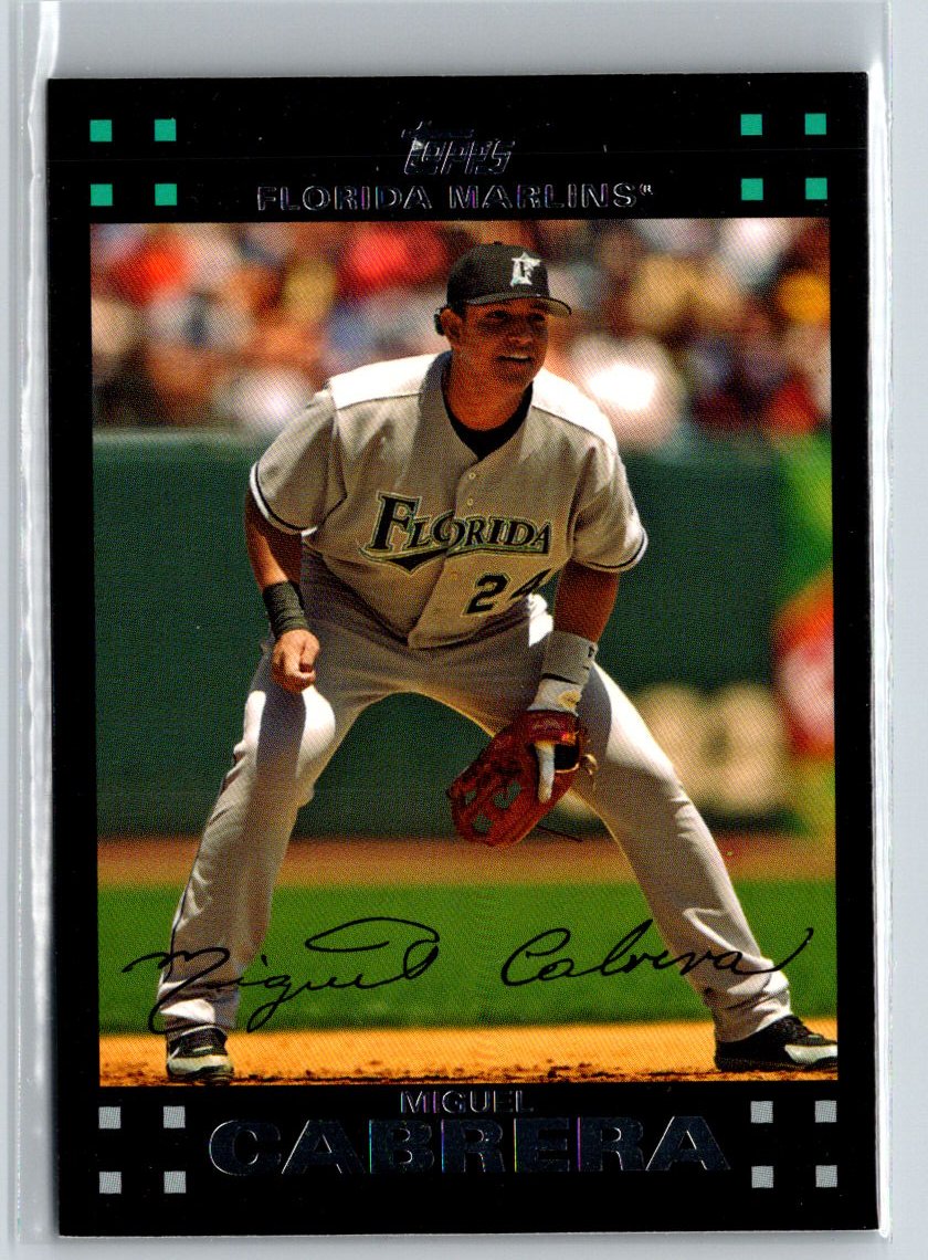 2007 Topps #50 Miguel Cabrera Red Back V49