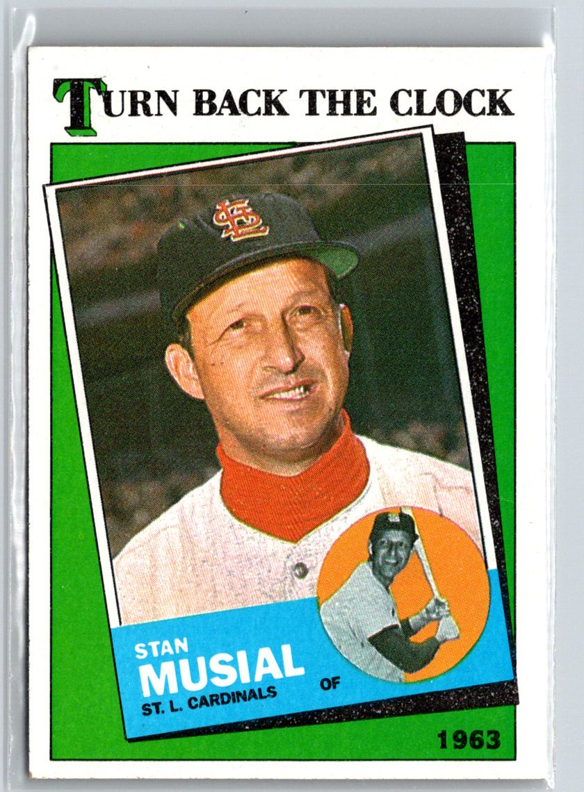 1988 Topps #665 Stan Musial V50