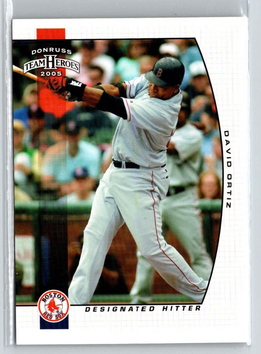 2005 Donruss Team Heroes #55 David Ortiz V50