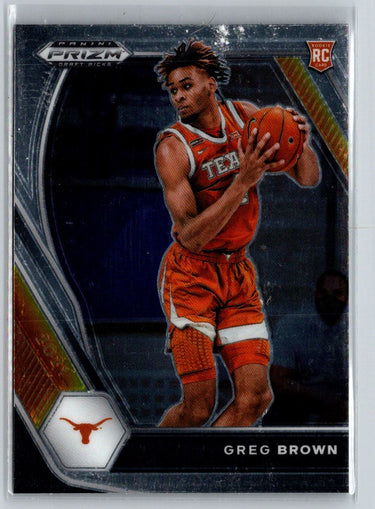 2021 Panini Prizm Draft Picks #27 Greg Brown III V51