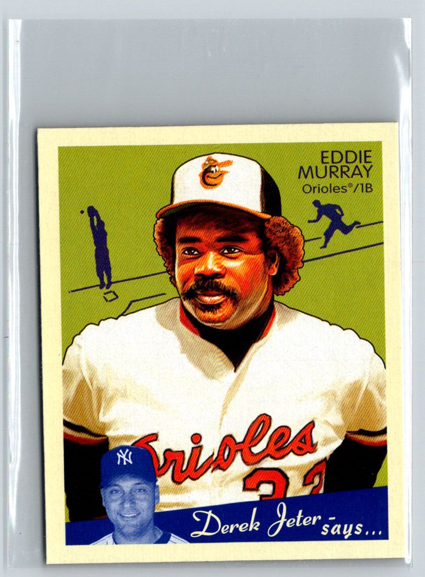 2008 Upper Deck Goudey #18 Eddie Murray Mini Blue Backs V51