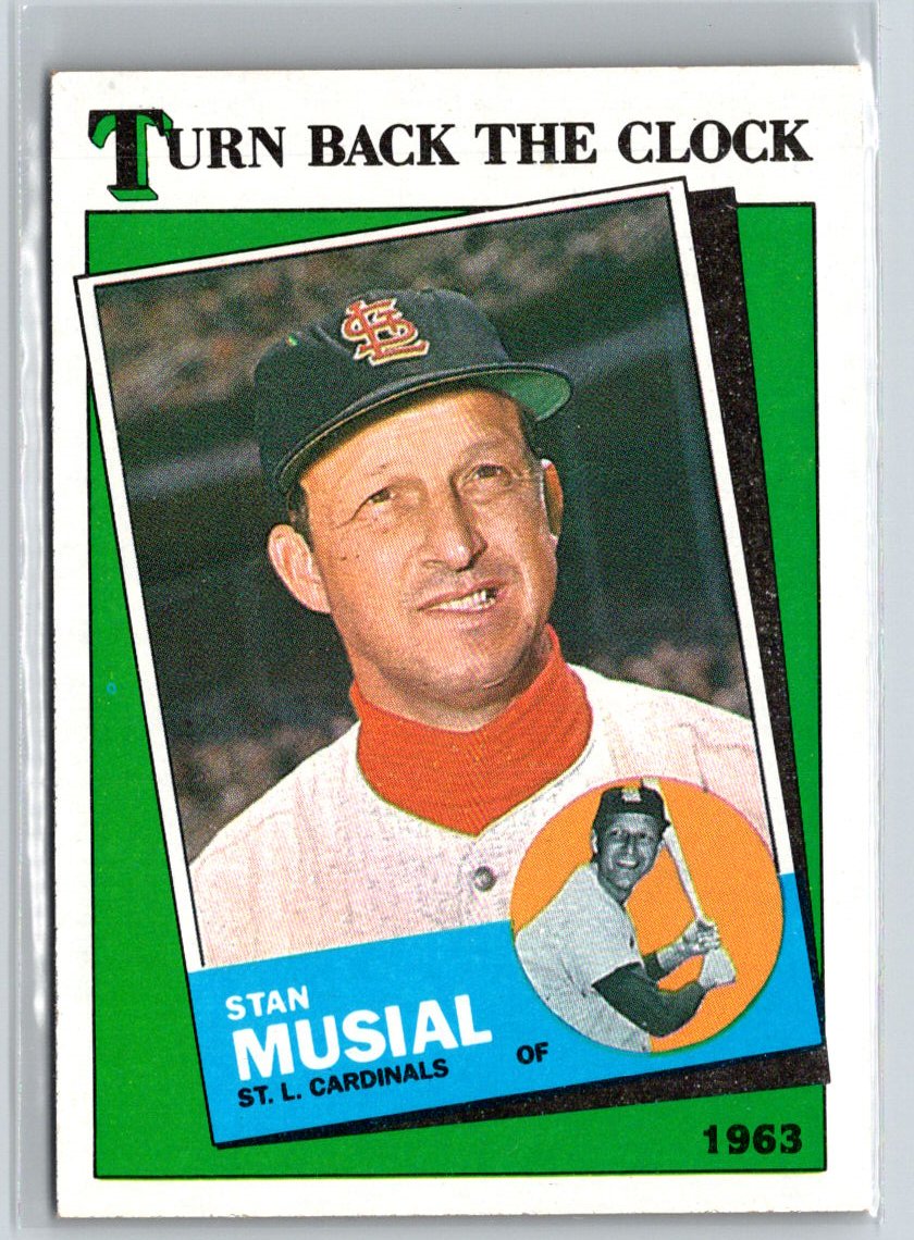 1988 Topps #665 Stan Musial V52