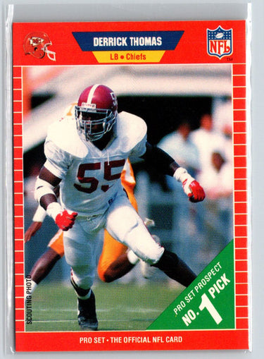 1989 Pro Set #498 Derrick Thomas V53