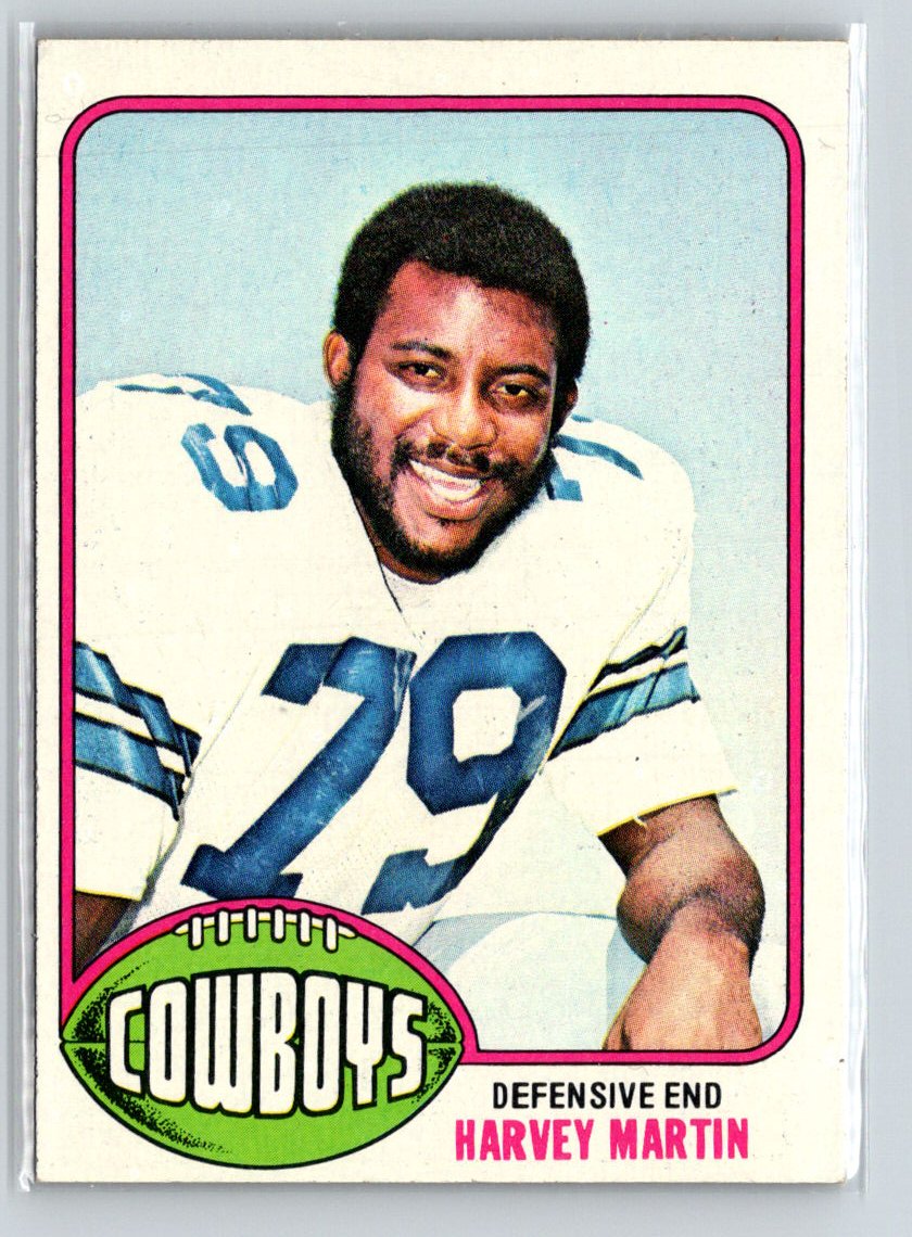 1976 Topps #44 Harvey Martin V54