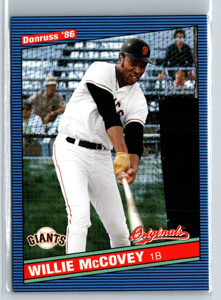 2002 Donruss Originals #329 Willie McCovey Aqueous V54