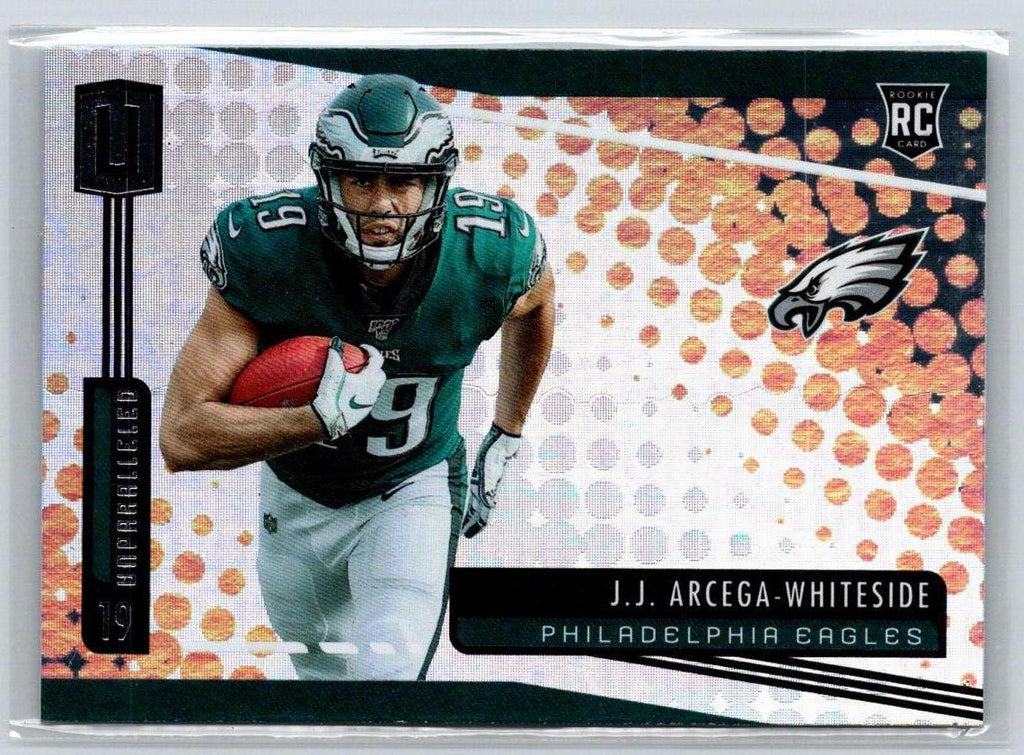 2019 Panini Unparalleled #294 J.J. Arcega-Whiteside V55