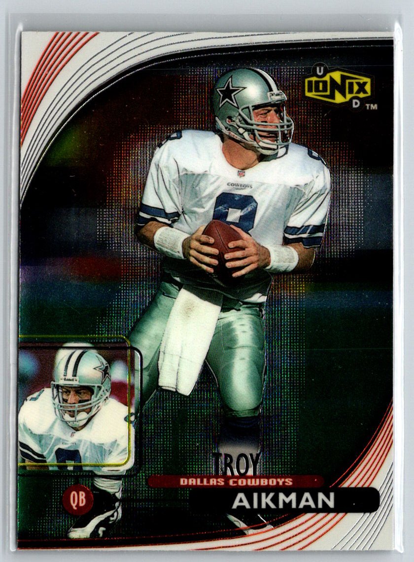 1999 UD Ionix #16 Troy Aikman V56