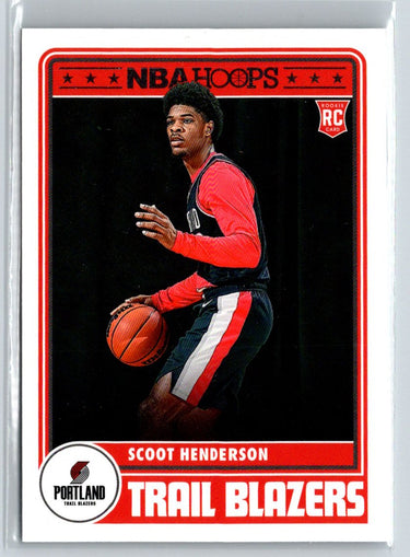 2023-24 Hoops #297 Scoot Henderson V57