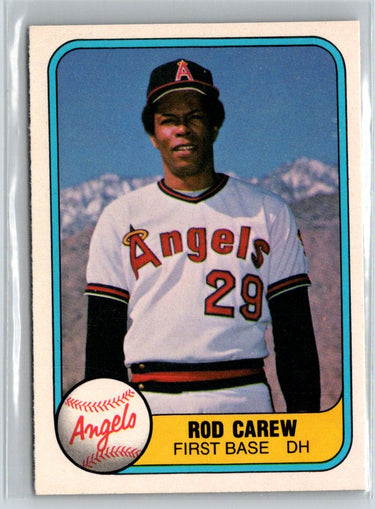1981 Fleer #268 Rod Carew V57