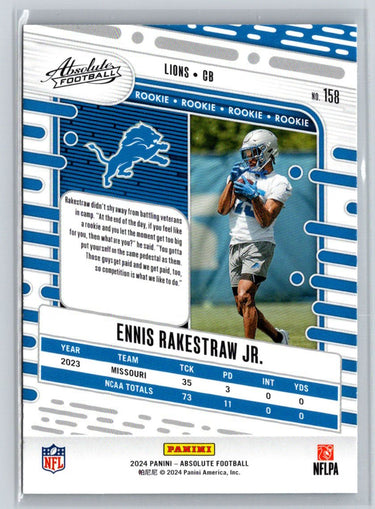 2024 Panini Absolute #158 Ennis Rakestraw Jr. Retail V58