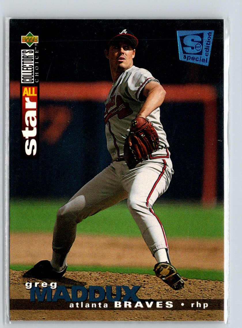 1995 Collector's Choice SE #60 Greg Maddux V59