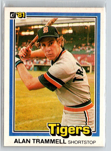 1981 Donruss #5 Alan Trammell V59
