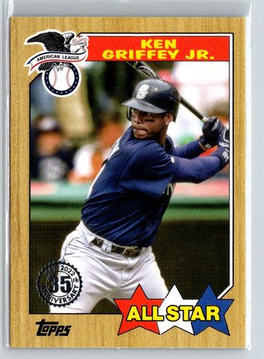 2022 Topps Ken Griffey Jr. 1987 Topps Baseball 35th Anniversary All-Stars V59