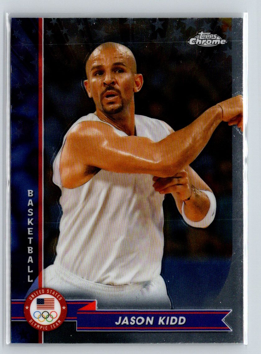 2024 Topps Chrome U.S. Olympics & Paralympic Hopefuls #94 Jason Kidd V60