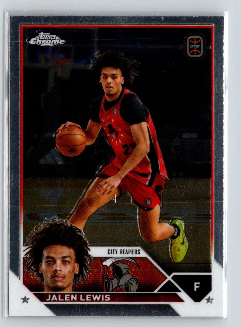 2023-24 Topps Chrome Overtime Elite #70 Jalen Lewis V60
