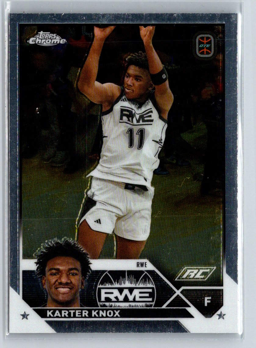 2023-24 Topps Chrome Overtime Elite #89 Karter Knox V61